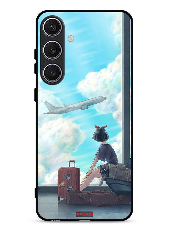 Tolwak Samsung Galaxy S24 5G Protective Case Cover Travel Art - Image 1
