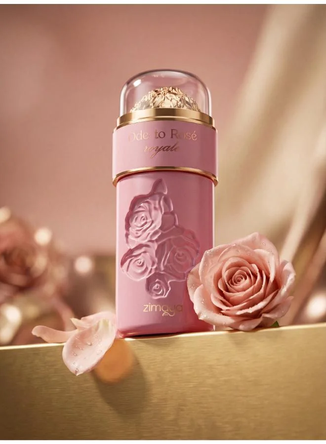 Zimaya  Zimaya Ode To Rose Royale Eau de Parfum for Women, 100 ML for Women | Best Price UAE