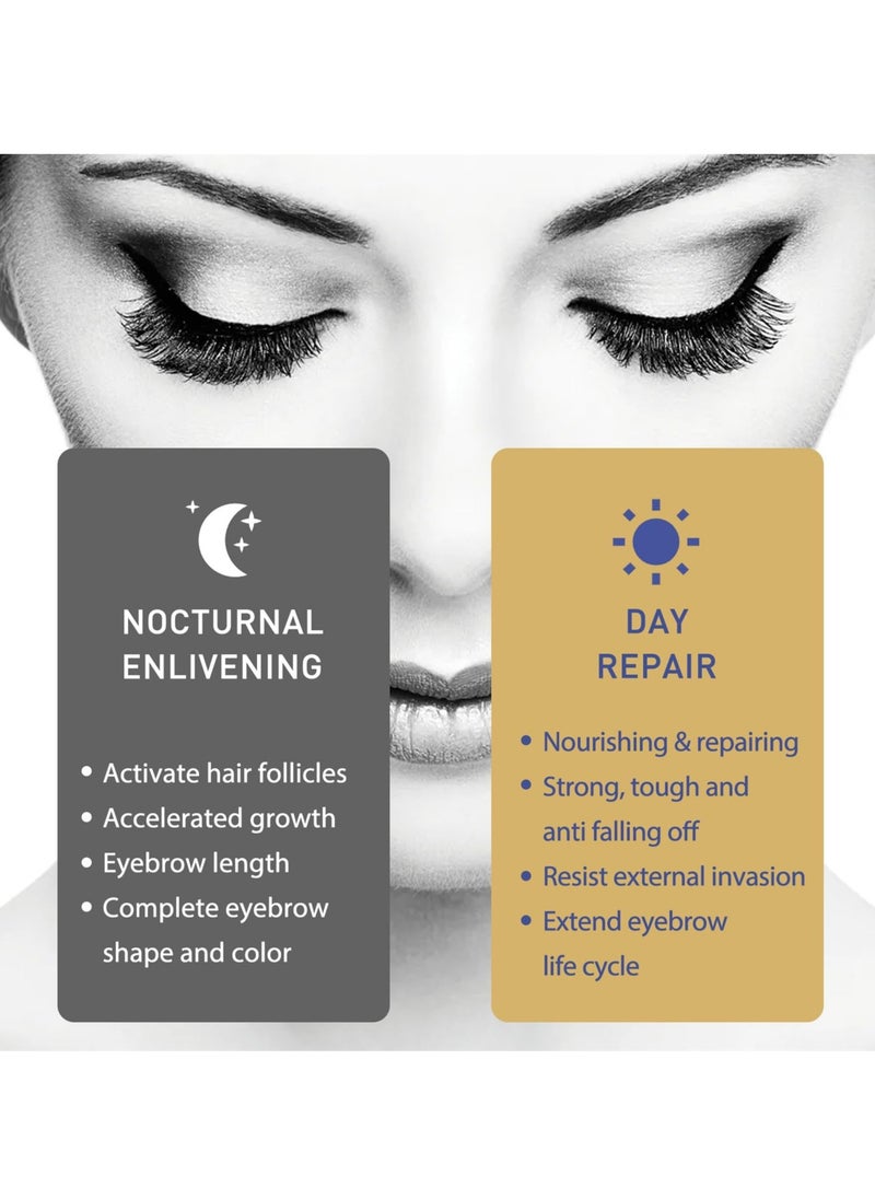 SYOSI - Premium Eyelash Serum and Eyebrow Enhancement Formula, Boosts Lash for Thicker, Fuller Looking Lashes and Eyebrows - Image 1