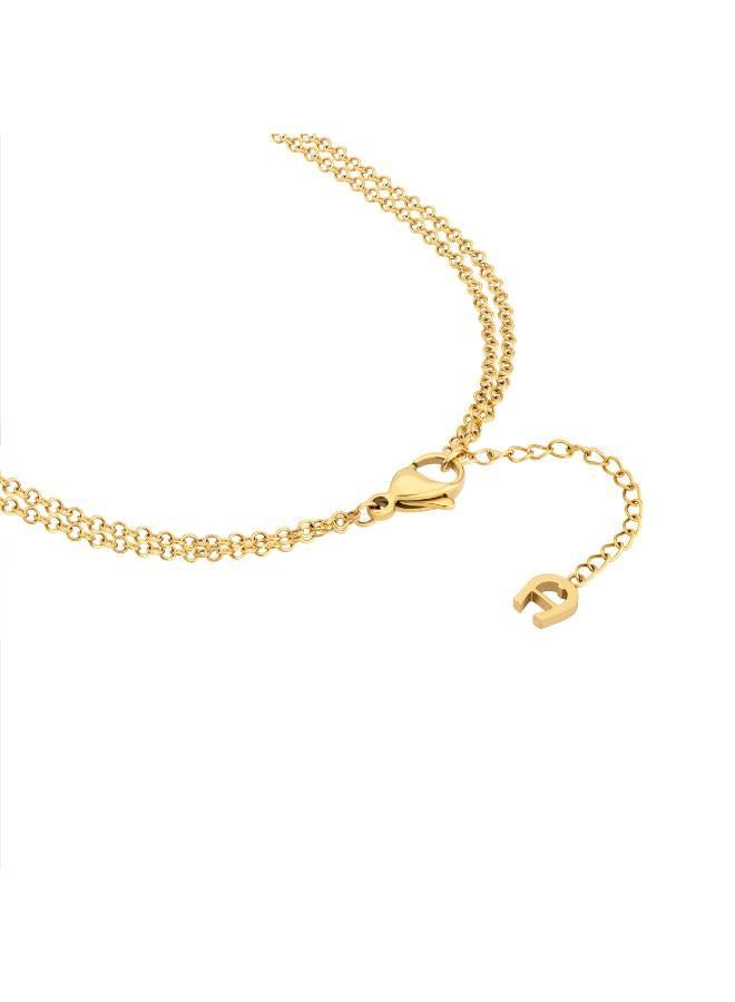 AIGNER Avena Malachite & Crystals Necklace - Image 3