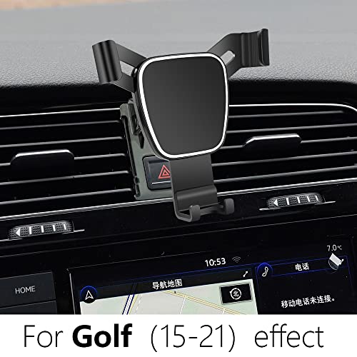 musttrue Car Phone Holder for Golf R GTI 2015-2021 Auto Accessories Navigation Bracket Interior Decoration Mobile Cell Phone Mount - Image 2