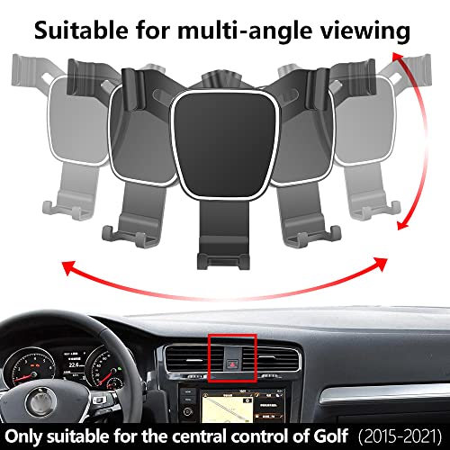 musttrue Car Phone Holder for Golf R GTI 2015-2021 Auto Accessories Navigation Bracket Interior Decoration Mobile Cell Phone Mount - Image 5