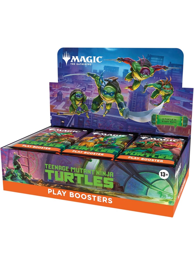 Magic: The Gathering — Universes Beyond: Teenage Mutant Ninja Turtles (TMT) Play Booster Box | 30 Play Boosters | Factory Sealed 🎴✨