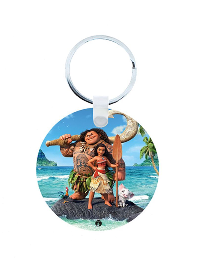 RKN Moana Wooden Keychain