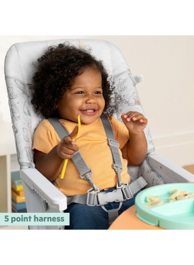 Bright Starts - Disney Baby Winnie the Pooh Compact Folding High Chair – 6 to 36 M - Image 4
