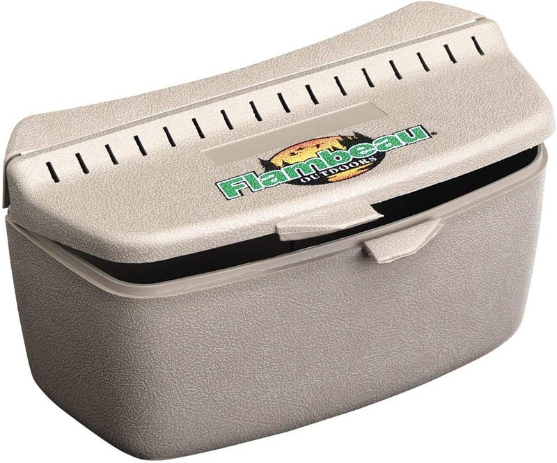 Flambeau Outdoors 6610 Belt Mate Bait Holder, Fishing Accessory Attaches to Belt, Tan - Image 2