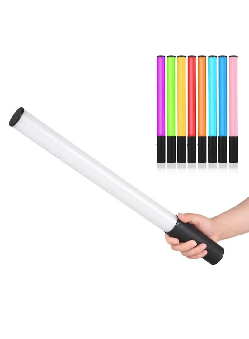 MAKS & CO. Handheld LED Light Stick, 7 Colors & 10 Modes Portable Photography Video Light Wand for Filming, Parties, Batteried Powered Lighting Tube with Wireless Remote Control - Image 1