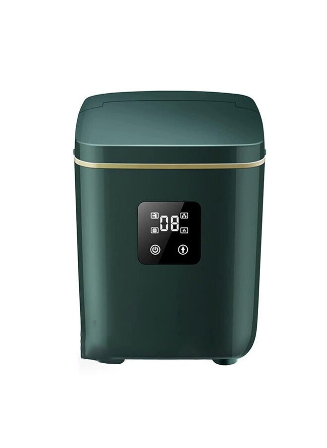 ACA Ice Maker Machine Counter Top, Prodution Time for Ice Cubes in 8 Min,Make 12Kg Ice in 24Hrs Ice Maker Machine Small for Home with Ice Scoop and Basket LED Display  - Image 1