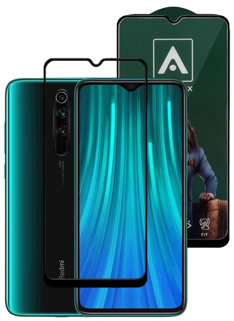 ACLIX Antistatic ESD Dustproof Premium Quality High Definition Tempered Glass Screen Protector Designed For Xiaomi RedmiNote 8 Pro - Image 1