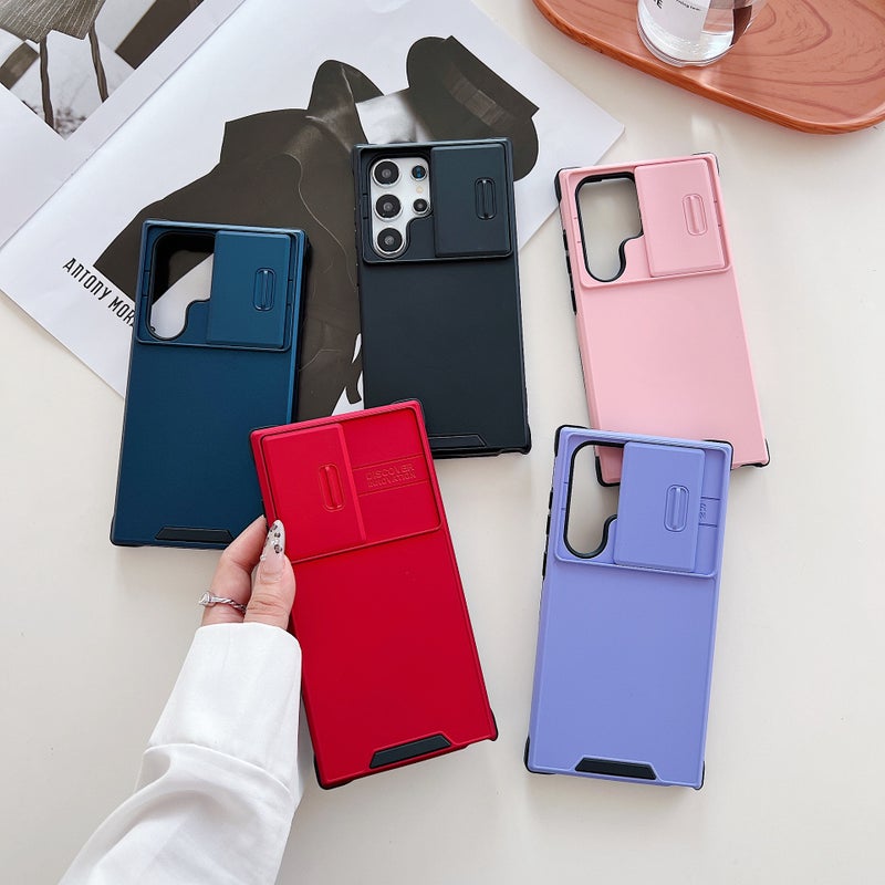 Drop Protection Scratch Resistant PC for Redmi Note 13 Pro with Kickstand and Strong Magnetic in Blue for Personal Use - Image 5