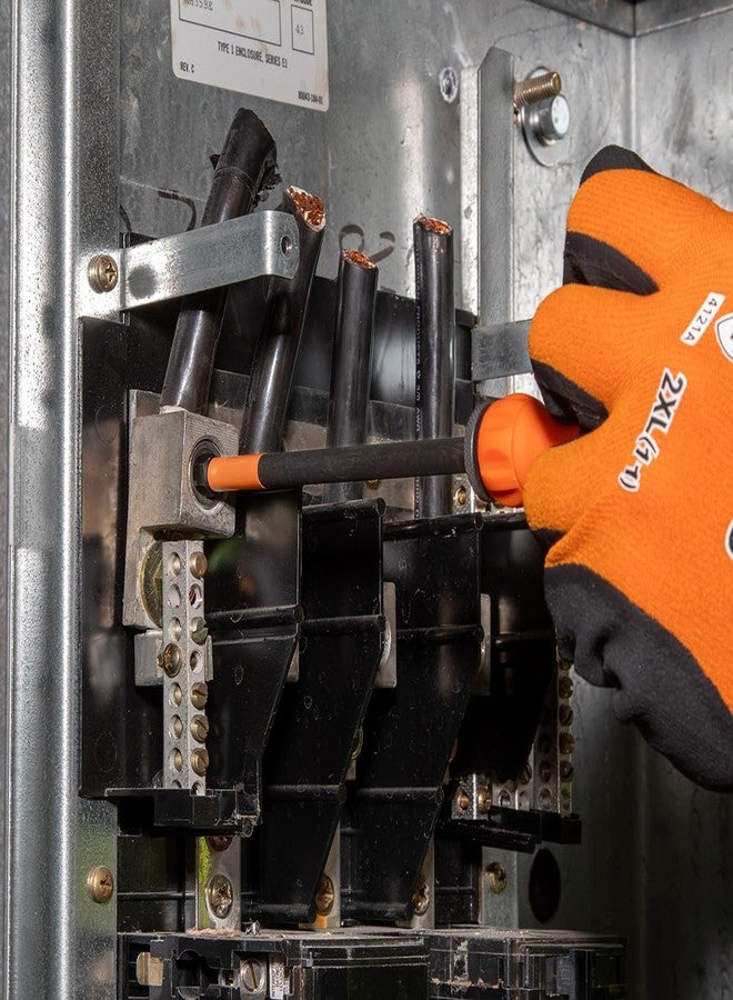 Klein Tools 33804 ProFlex Impact-Rated Interchangeable Ratcheting T-Handle Set, Torsion Zone, Magnetic Bit Holder, SAE, Metric, TORX - Image 5