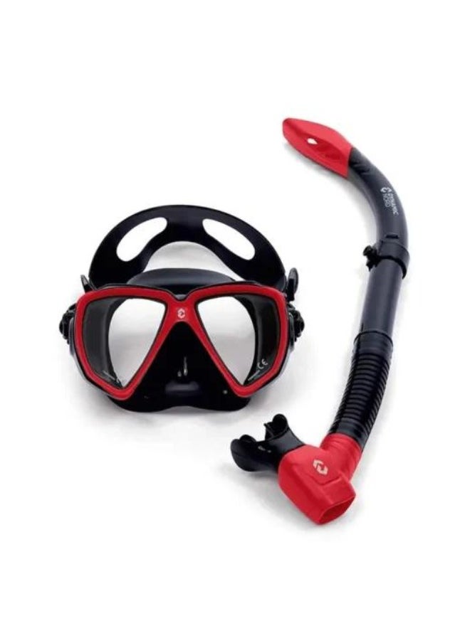 DYNAMICNORD Dynamic Nord Snorkeling Set Ms-21 Black/red  - Image 1