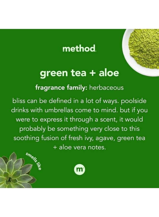 Method 00362 Foaming Hand Wash Green Tea & Aloe 10 Oz Pump Bottle - Image 4