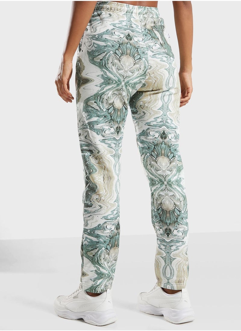 HUF - Swirl Fleece Sweatpants - Image 1