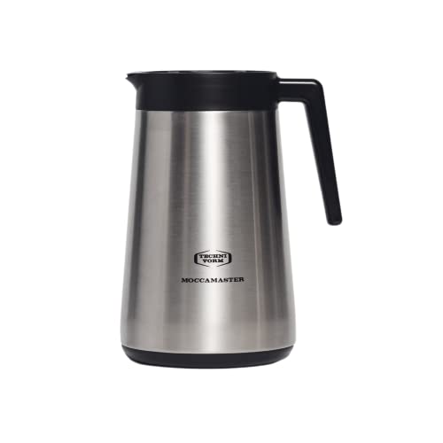 Moccamaster Technivorm Moccamaster 59865, 1.25 L Thermal Carafe, Silver, 40 ounce - Image 1