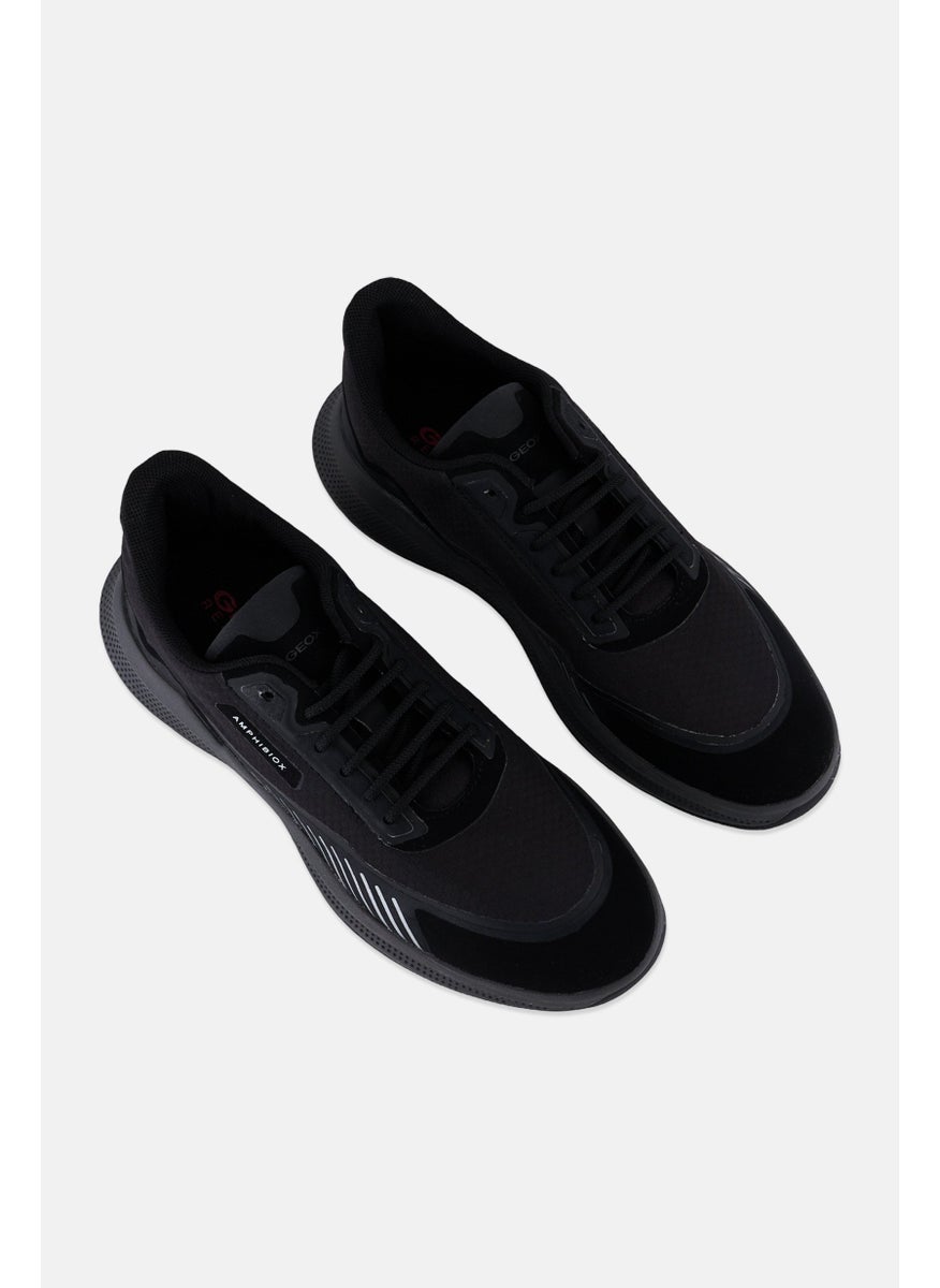 GEOX Men U PG1X ABX A Lace Up Casual Shoes, Black  - Image 2