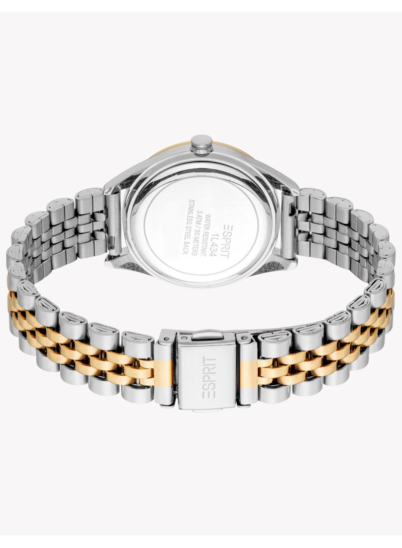 ESPRIT Women's Silver/Gold Watch | ES1L434M1065 - Image 3