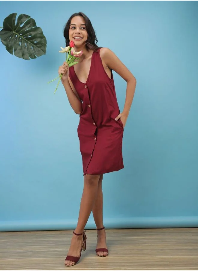 Freehand Women Regular Fit Casual Solid Dress