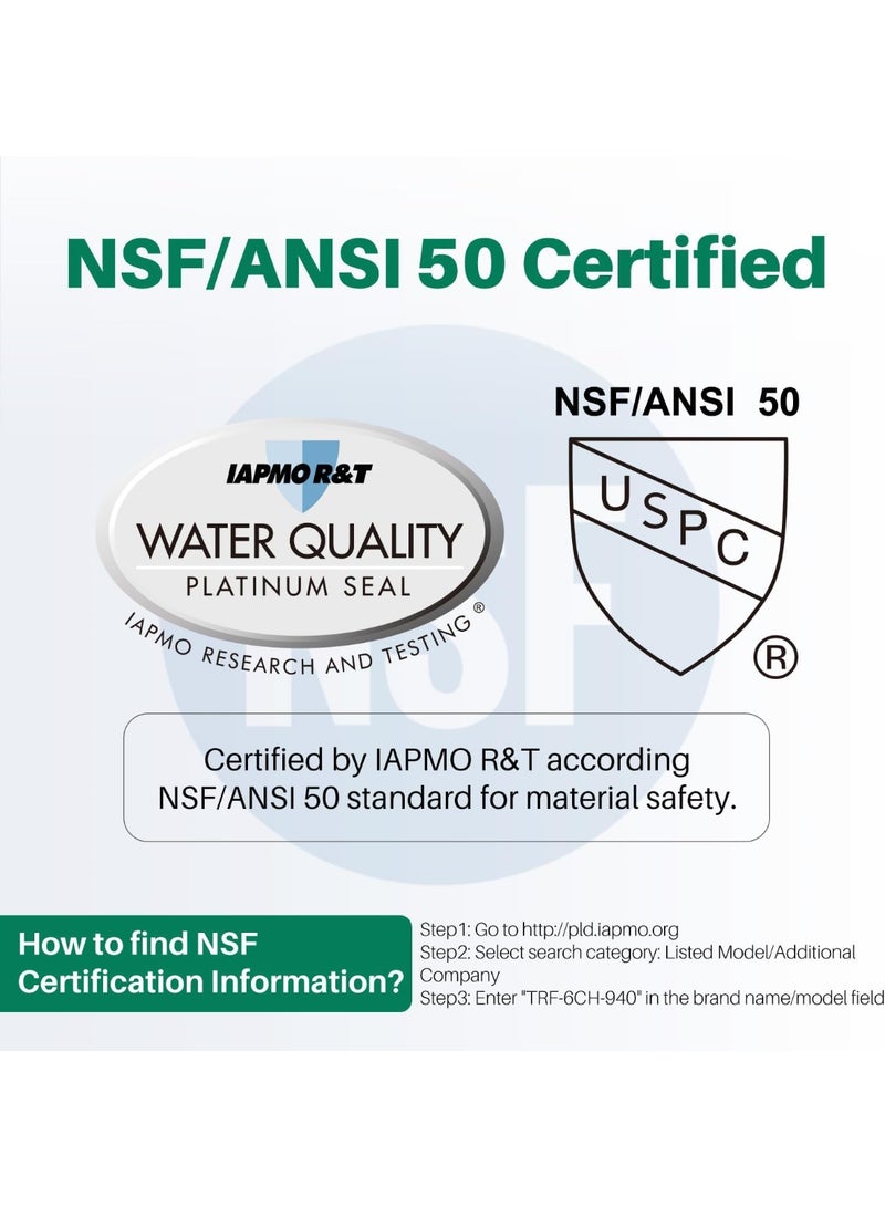 TOREAD FC-0359 SPA Filter Replacement for Unicel 6CH-940, PWW50P3(NOT PWW50P4), 817-0050, 25252, 03FIL1400, 1 1/2" SAE Thread Screw in Filter, 2 Pack - Image 5