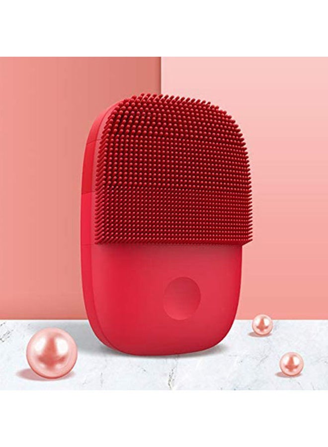 Xiaomi Inface Upgrade Version Facial Cleansing Brush Red - Image 2