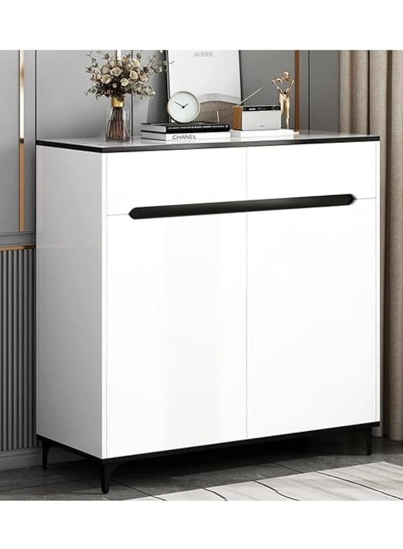 DubaiGallery خزانة أحذية فاخرة متعددة الوظائف مع أدراج للتخزين - Image 1