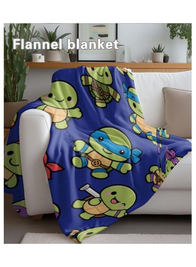 general Flannel thin blanket (warm and comfortable, suitable for sleep, gaming, dust removal and sandproof) 150cm*200cm - 872 - Image 3