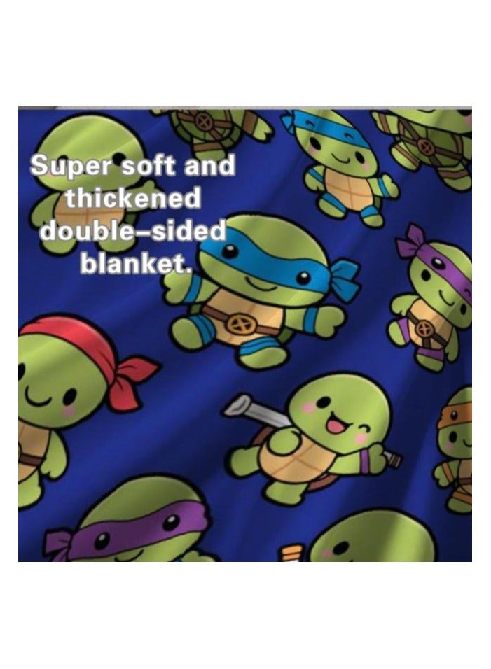 general Flannel thin blanket (warm and comfortable, suitable for sleep, gaming, dust removal and sandproof) 150cm*200cm - 872 - Image 5