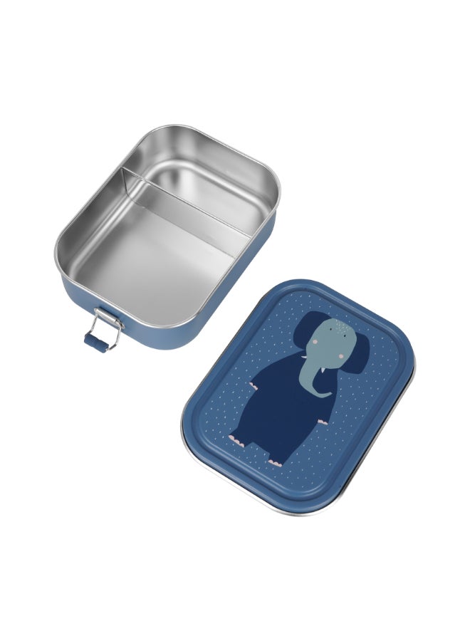Trixie Stainless Steel Lunch Box Large - 2-Compartment - Mrs. Elephant - Image 5