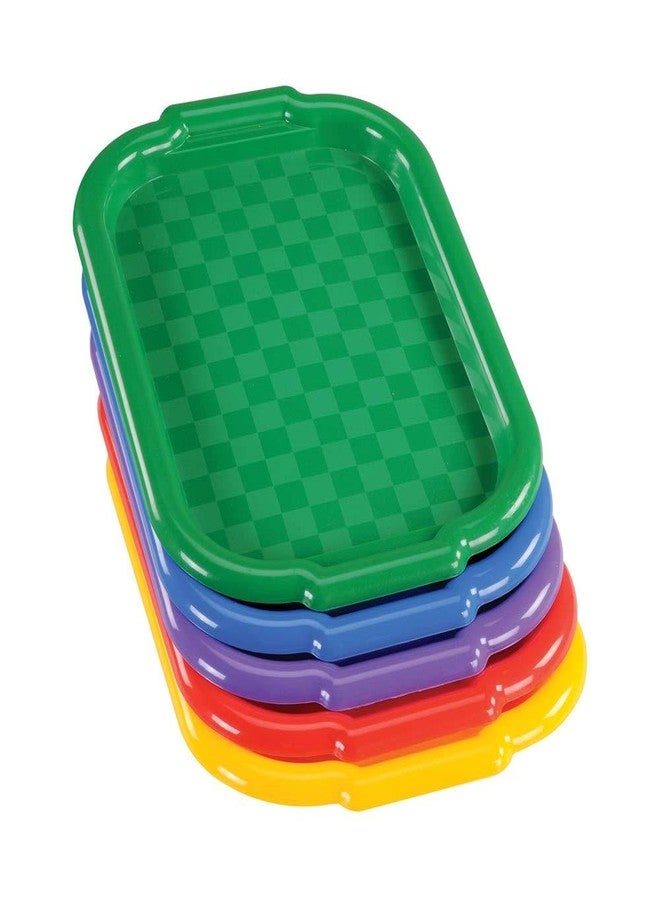 Jack Richeson Plastic Jack Riches on 400995 Multi Color Art Trays (Set of 5) - Image 1