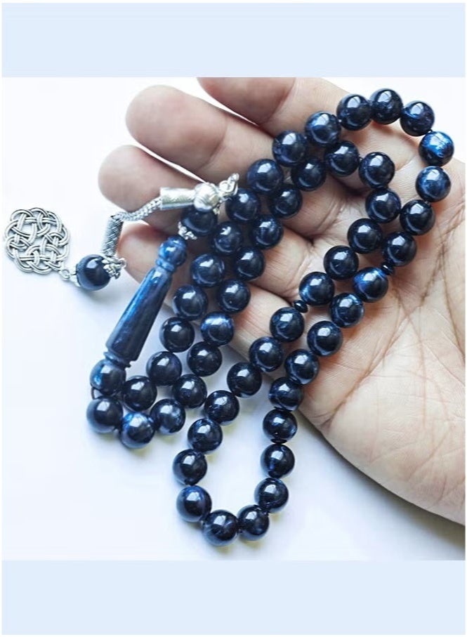 SahlTech Tasbih 45 Beads High Quality Turquoise Worship Prayer Beads Comes with Beautiful Gift Box - Image 2