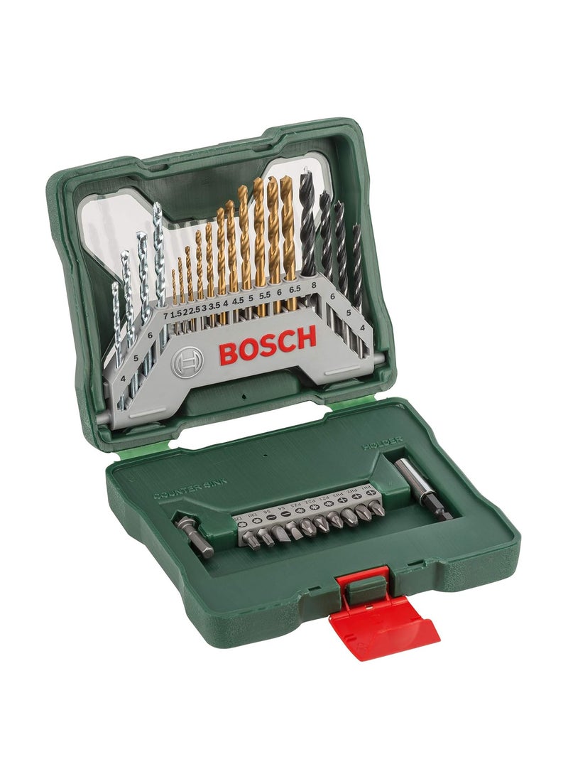 BOSCH - Bosch X30Ti Drill Bit and Driver Bit Set 30Pieces iron Straight - Image 1