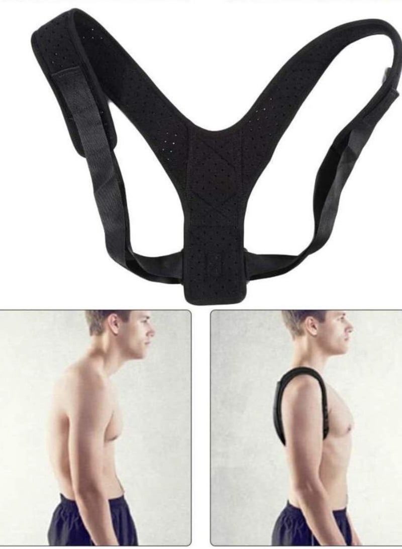 Back Posture Corrector Belt. Perfect posture and shoulder correction belt for correcting spine and body. - Image 3