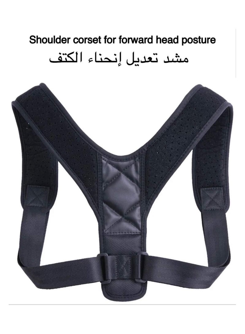Back Posture Corrector Belt. Perfect posture and shoulder correction belt for correcting spine and body. - Image 4