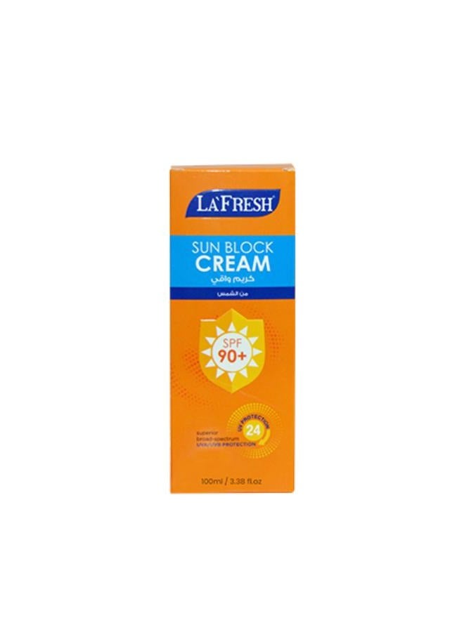 Sun Block Cream Spf 90+ 100ml