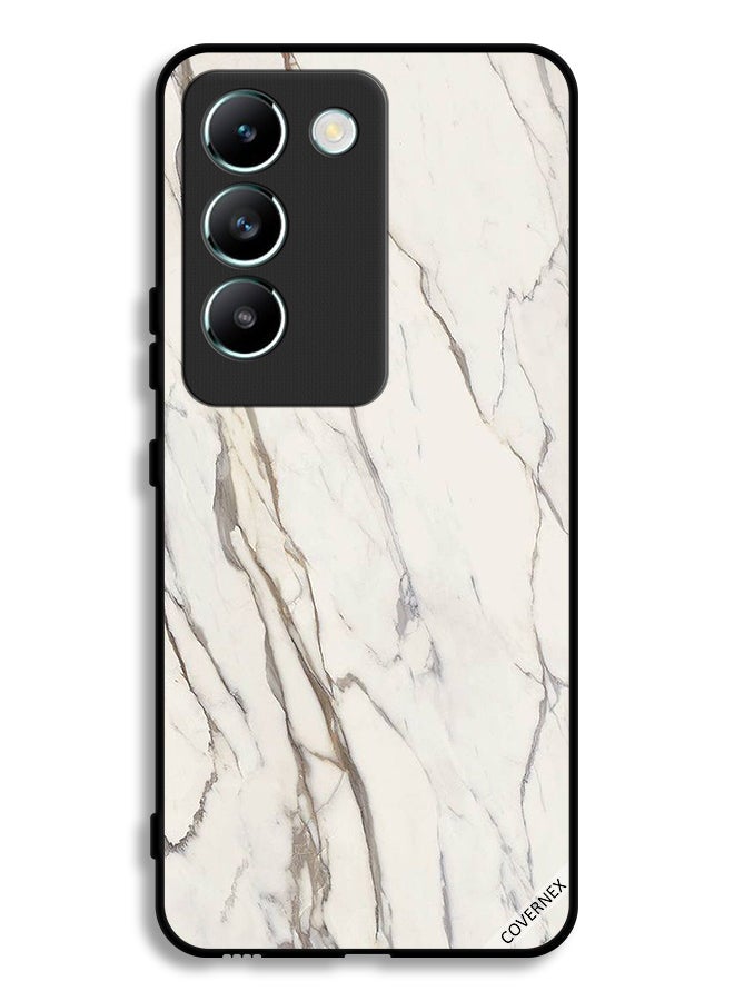 Covernex Vivo V30 Lite 4G Protective Case Cover Marble Design Pattern - Image 1