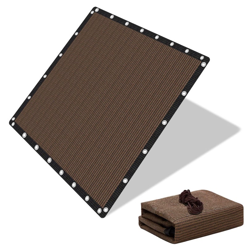 EMERIT 90% Shade Cloth Sun Shade Fabric for Patio Garden Pergola Shade Cover Canopy with Gromments - Image 1