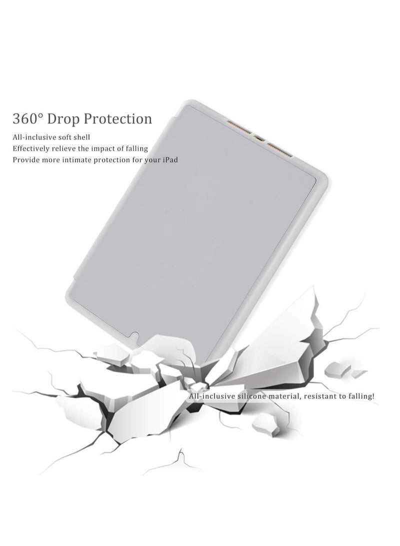 Gravity Case for iPad 6th/5th Generation 9.7-Inch, 2018/2017 Model Rebound Slim Smart Case with Built-in Pencil Holder, Strong Magnetic Trifold Stand and Auto Sleep/Wake Fit iPad 9.7 Inch - Image 3