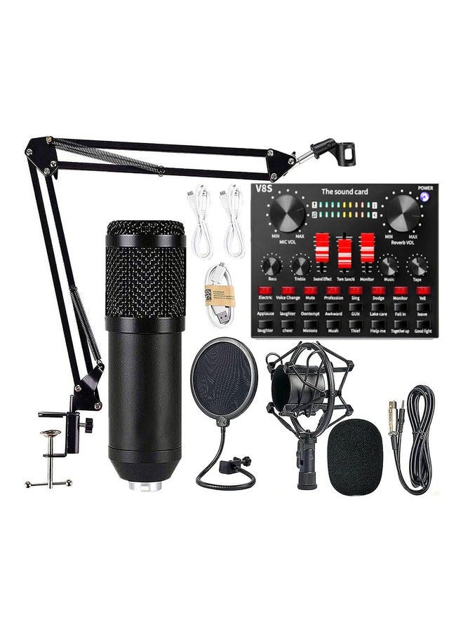 Studio Recording And Broadcasting Microphone Set Black - Image 1