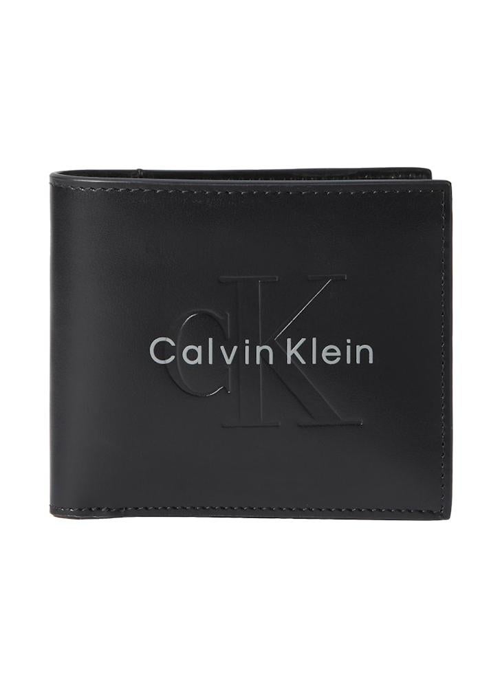 CALVIN KLEIN Embossed Monologo Bifold Wallet - Image 1