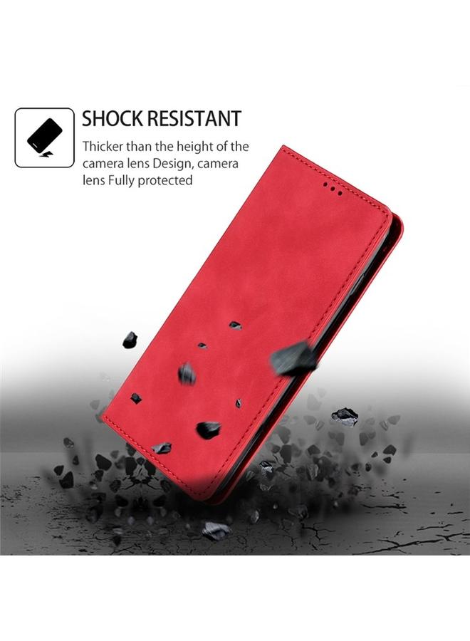 Zaboon Case For Infinix Zero 40 4G Skin Feel Magnetic Leather Phone Case - Image 5