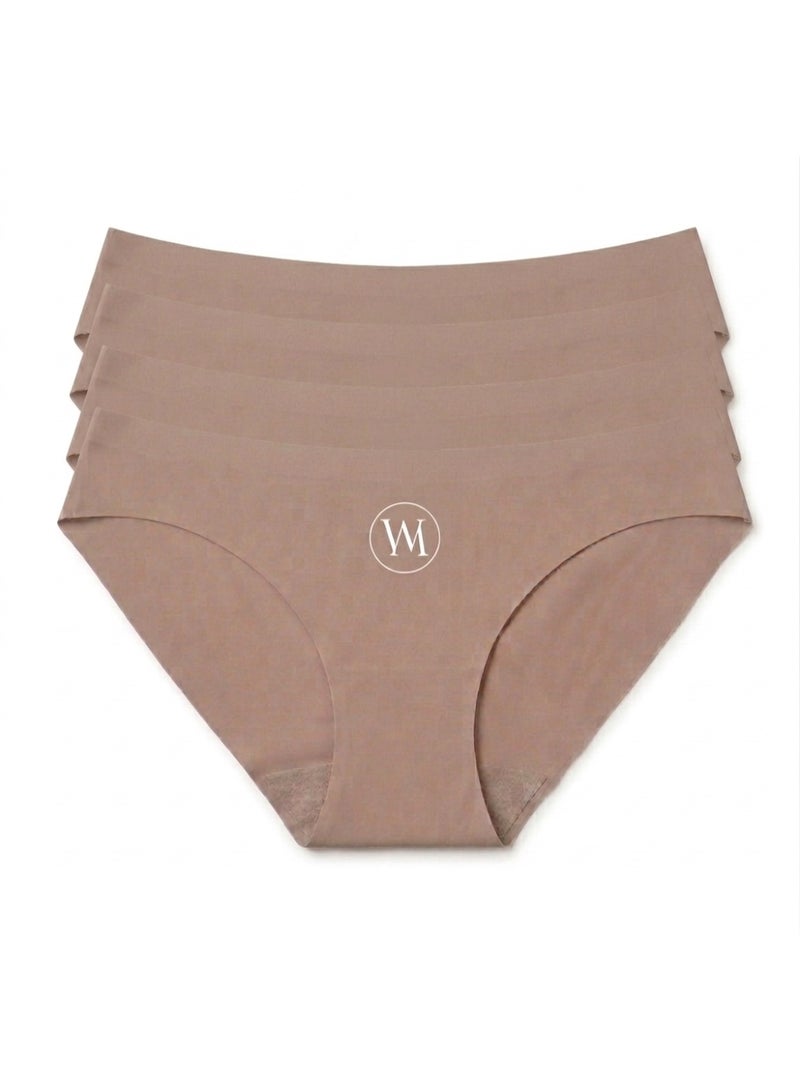 WearMe Seamless Panty 4 Pack Ultra Soft No Lines Daily Comfort - Image 2
