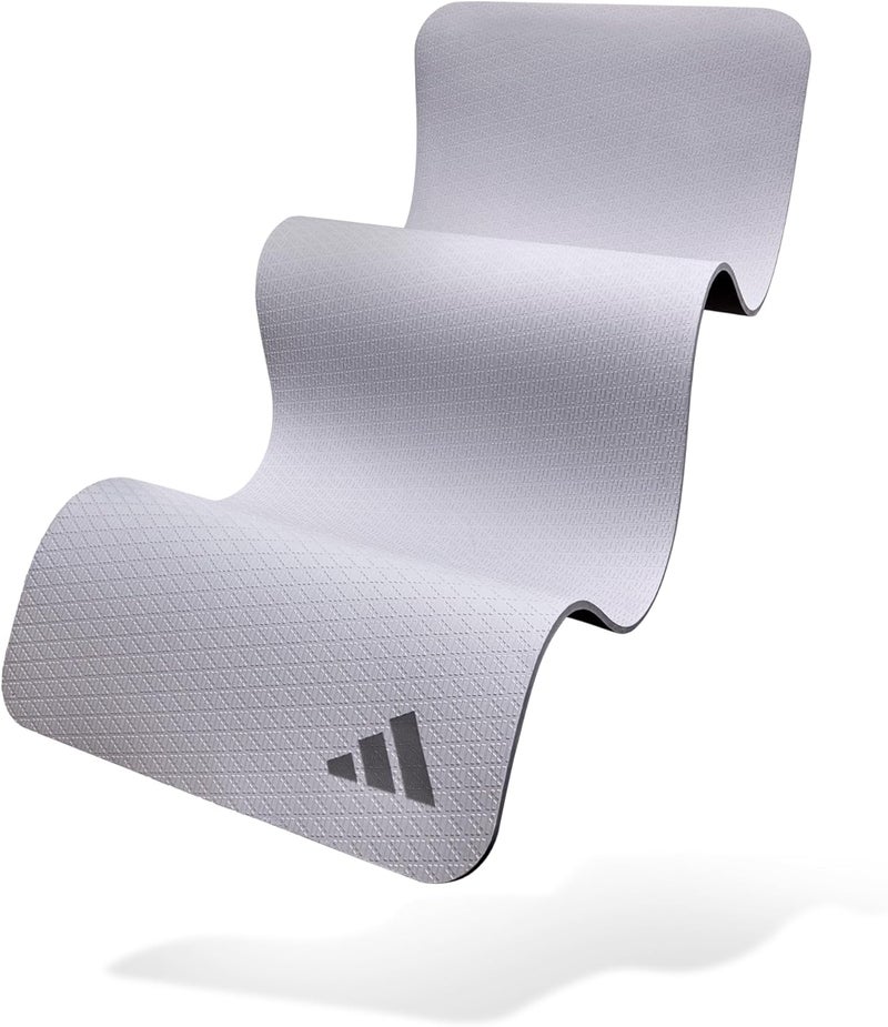 Adidas حصيرة يوغا أديداس - 10 مم - فضي بنفسجي - Image 4