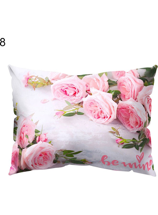 NIBEMINENT Floral Printed Cushion Cover Multicolour