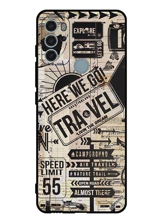 Covernex Protective Case Cover For Motorola Moto G60S Here We Go Travel - Image 1