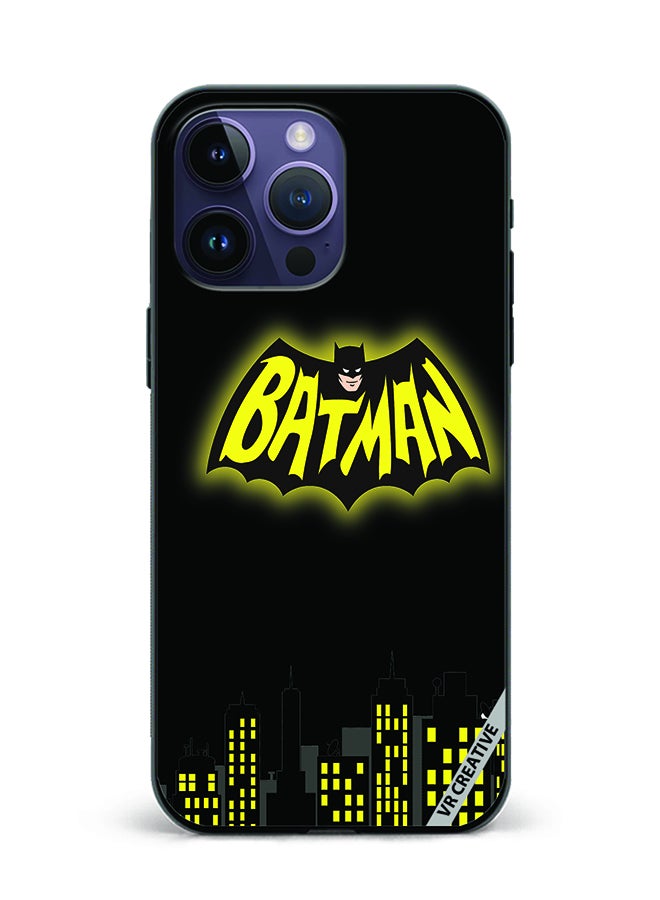 VR CREATIVE Protective Case Cover For Apple iPhone 15 Pro Batman Design Multicolour - Image 1