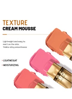 LACHAVA Multi Stick Blush for Eyeshadow and Lipstick Eyeshadow Lipstick and Face Blusher Cream 3 in 1 Non Sticky Moisturizing Hydrating Smooth Face Blush Makeup Lipstick 8G 01  - Image 4