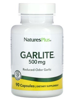 NaturesPlus Garlite 500 mg 90 Capsules 
