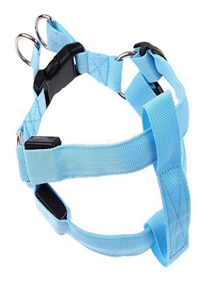 فوتابا ضوء وامض LED لحزام صدر الكلب من فوتابا، 3 أوضاع - أزرق - متوسط - Image 4