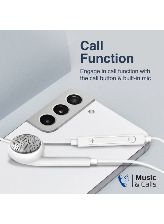 Promats Promate Ergonomic In-Ear USB-C Wired Mono Earphone | Crystal Clear Audio, Built-in Mic & Lightweight Design for Calls, Video Meetings, Online Learning & Daily Use  - Image 3