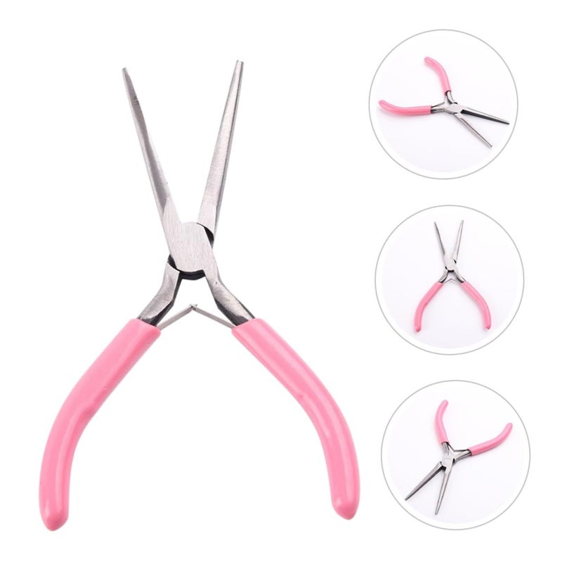 5 Pieces Stainless Steel Nail Shaping Pliers Jewelry Making Portable Tools - Image 3